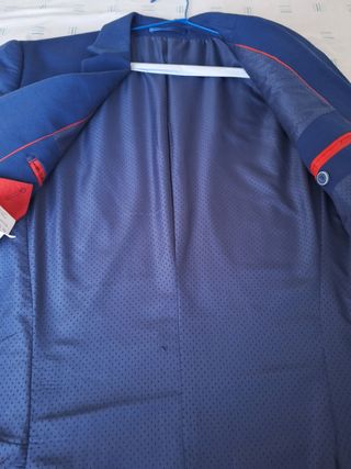 Traje azulón adolescente 