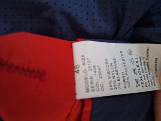 Traje azulón adolescente 