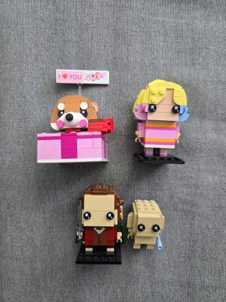 Lego minifiguras: 4 figuras