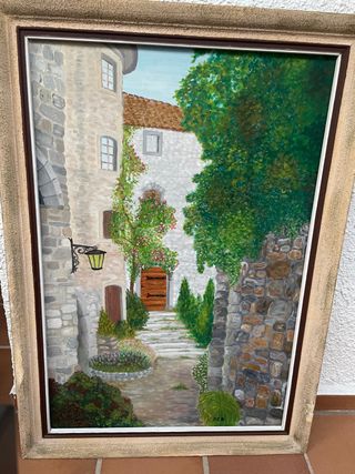 Cuadro paisaje 60x90cm - Óleo