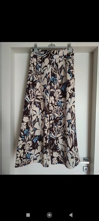 Pantaloni Palazzo Dixie Beige/Marrone