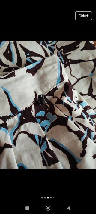 Pantaloni Palazzo Dixie Beige/Marrone