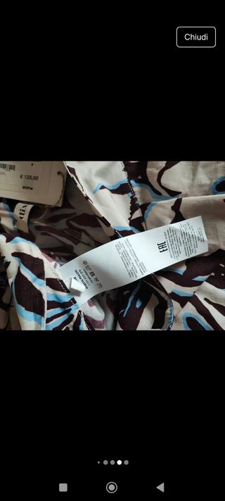 Pantaloni Palazzo Dixie Beige/Marrone