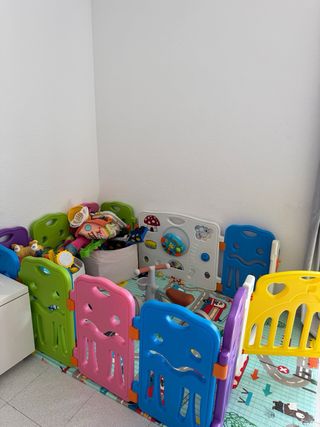 Parque infantil plegable