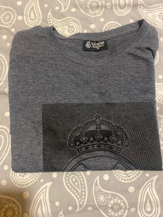 Camiseta Real Madrid gris - M