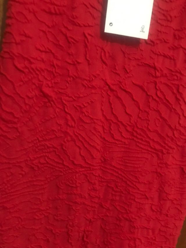 Vestido rojo ajustado