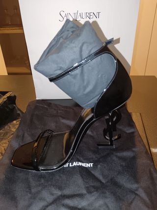 Sandalias Yves Saint Laurent Opyum negras