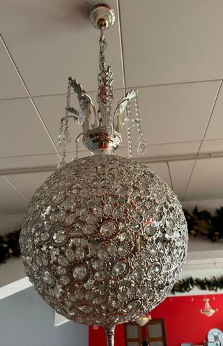 Lampara de cristal - Moderna