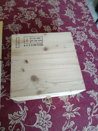 Scatola in legno