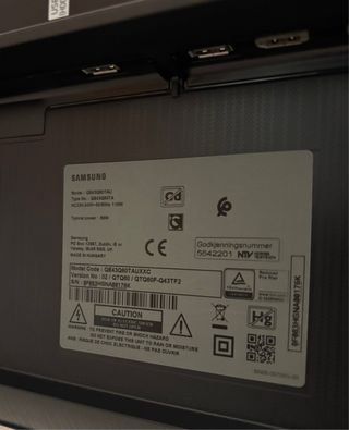 TV Samsung 43" SmartTV negra