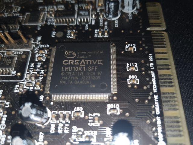 Tarjeta Sonido Creative Sound Blaster Live 5.1. 