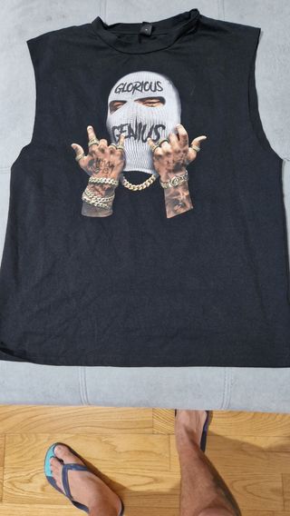 Camiseta sin mangas Glorious Genius - Talla M