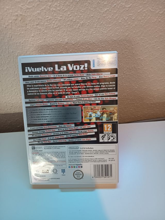 Wii - La Voz Vol. 2 Karaoke