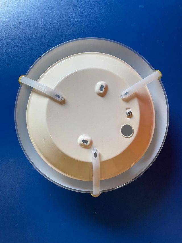 Plafoniera  beige e oro