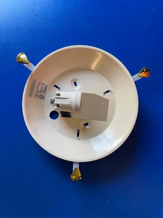 Plafoniera  beige e oro