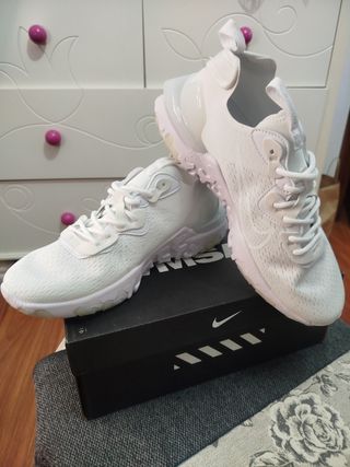 Zapatillas Nike React Vision Blancas