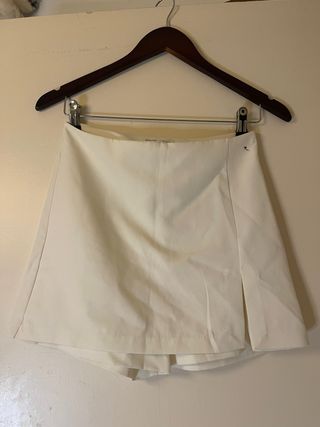 Shorts blancos | Falda pantalón