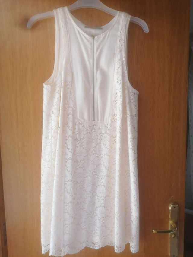 Vestido Sfera beige talla S