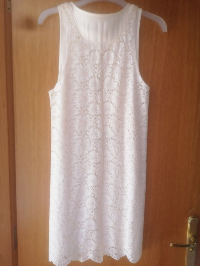 Vestido Sfera beige talla S