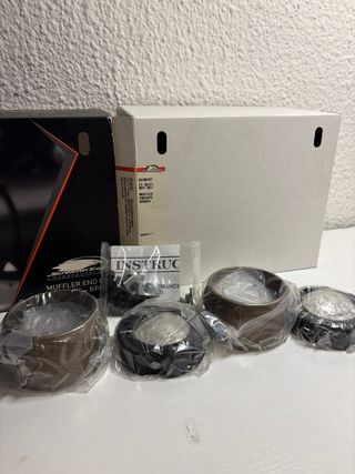 Harley Davidson Tapones Escape Bronce