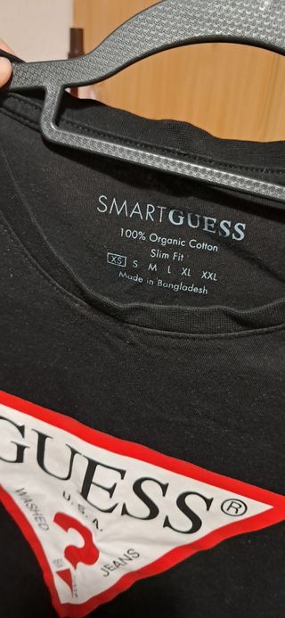 Camiseta Guess negra talla S