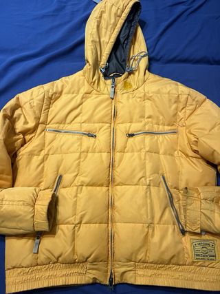 Plumífero Americanino amarillo XL, unisex 