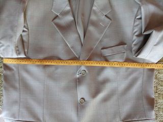 Chaqueta Ignacio Díez Beige en lana fría