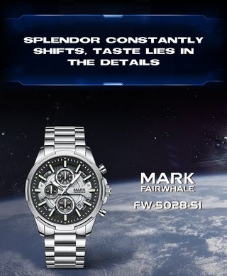 Reloj MARK FAIRWHALE plata