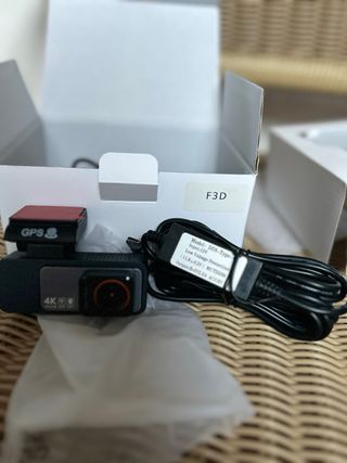 Cámara Dashcam 4K F3D