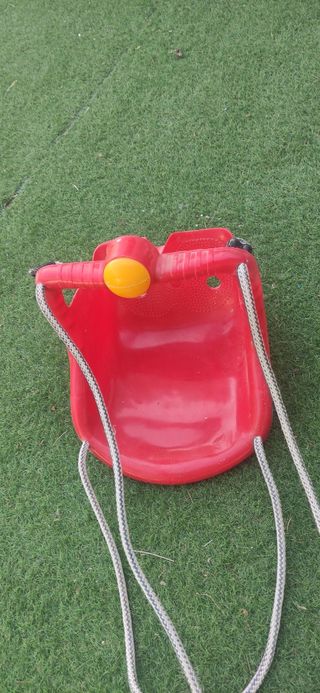 Columpio madera infantil