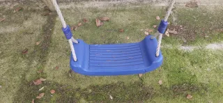 Columpio madera infantil