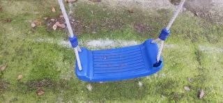 Columpio madera infantil