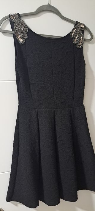 Vestido negro noche fiesta