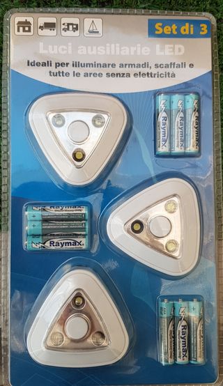Luci LED interne - Set di 3