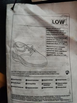 Zapatos seguridad S1P SRC - 41