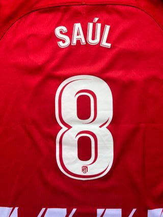 Camiseta Atlético Madrid 2017-18 Oficial Saúl 8
