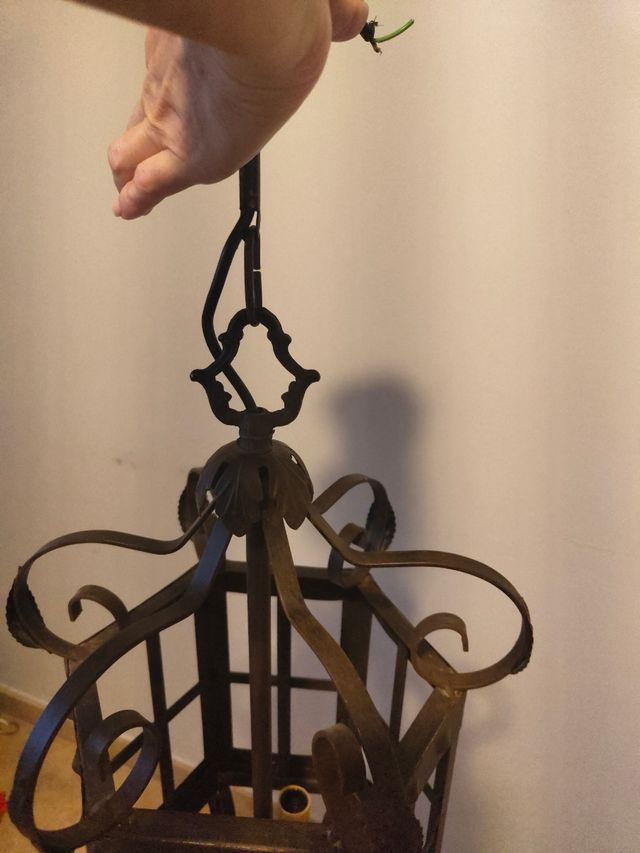 Faroles, hierro fundido estilo castillo ( Guadarte