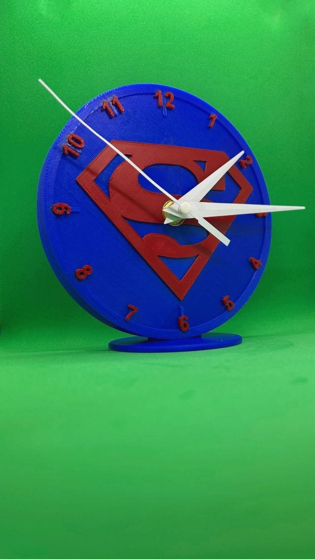 Orologio Superman 3D