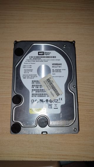 Disco Duro WD Caviar 500GB