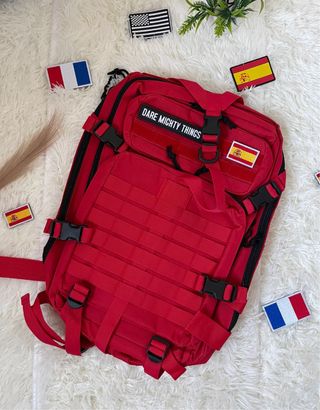 Mochila roja 50L - Gym & Viaje