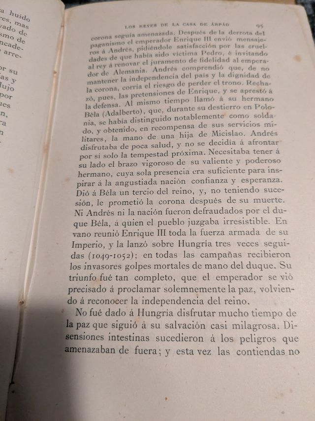 Historia de Hungría - Vambéry