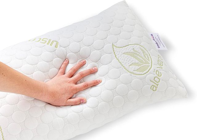 Almohada viscoelástica Todecama Aloe Vera