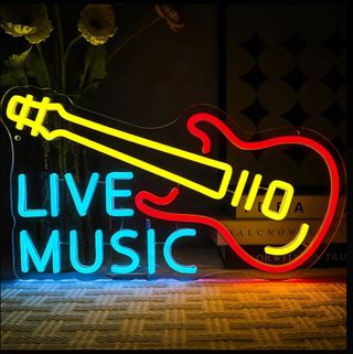 Lampada Neon Led -MUSIC LIVE-