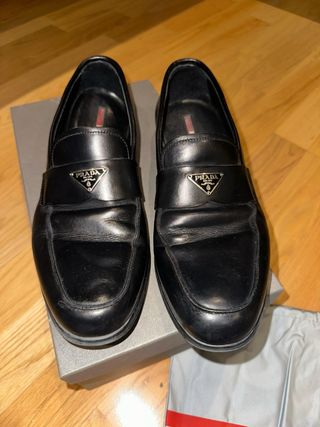 Mocasines Prada negros - Piel