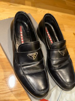 Mocasines Prada negros - Piel