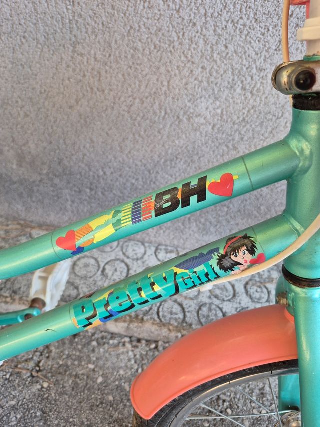 Bicicleta BH PRETTY GIRL niña vintage.