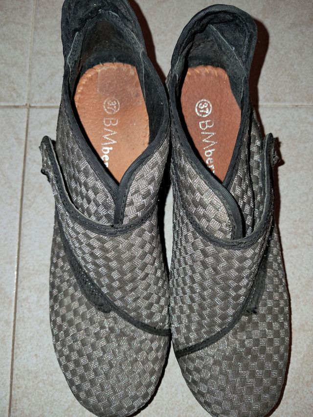 Botines BM Bernie Mev Gris Plata