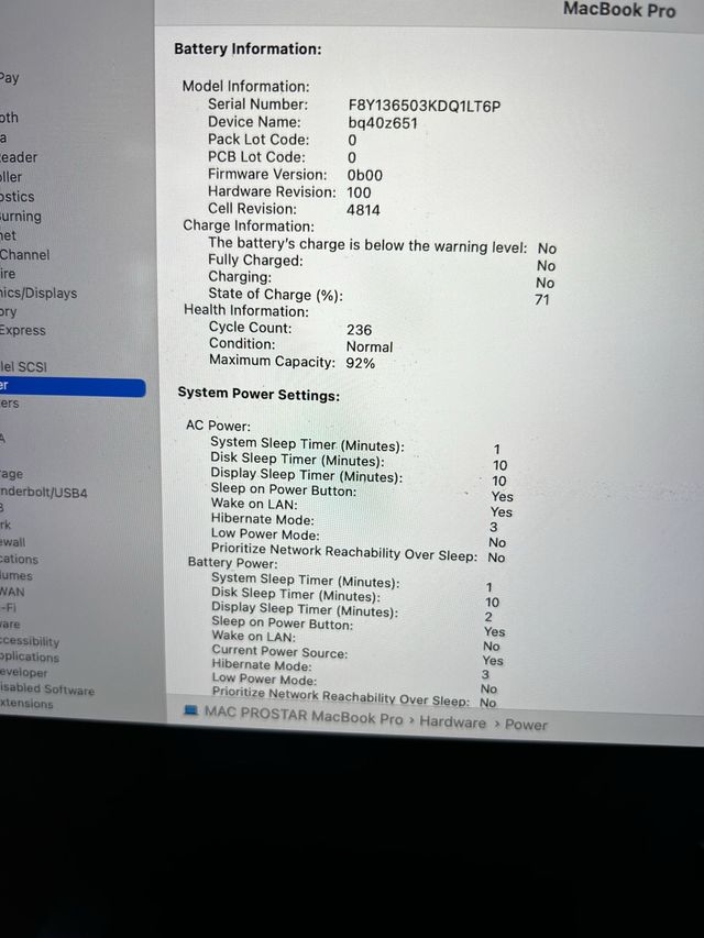 MacBook Pro 14" M1 Pro - Impecable