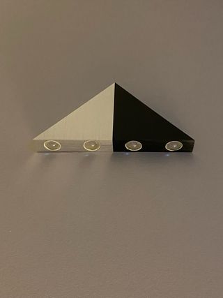 Lamparas pared triangulares - 2uds