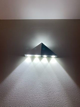 Lamparas pared triangulares - 2uds